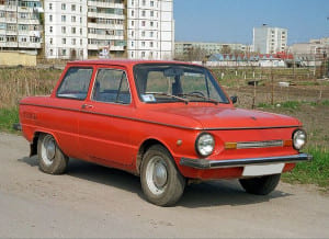 Автомобиль Запорожец ЗАЗ-968М (photo by Boris1960 / commons.wikimedia.org / CC BY-SA (https://creativecommons.org/licenses/by-sa/3.0))